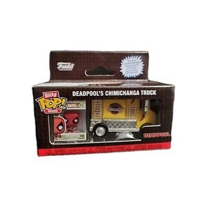 Funko Bitty Pop! Rides: Marvel Deadpool's Chimichanga Truck Collectible